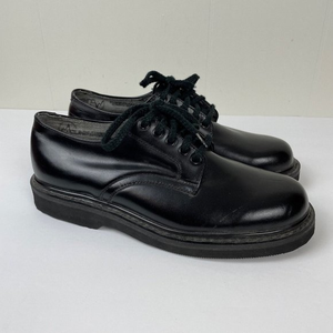 Vintage Mountaineer Brand Oxford Shoes Black Leather Chunky Mens‎ 7 Womens 8.5